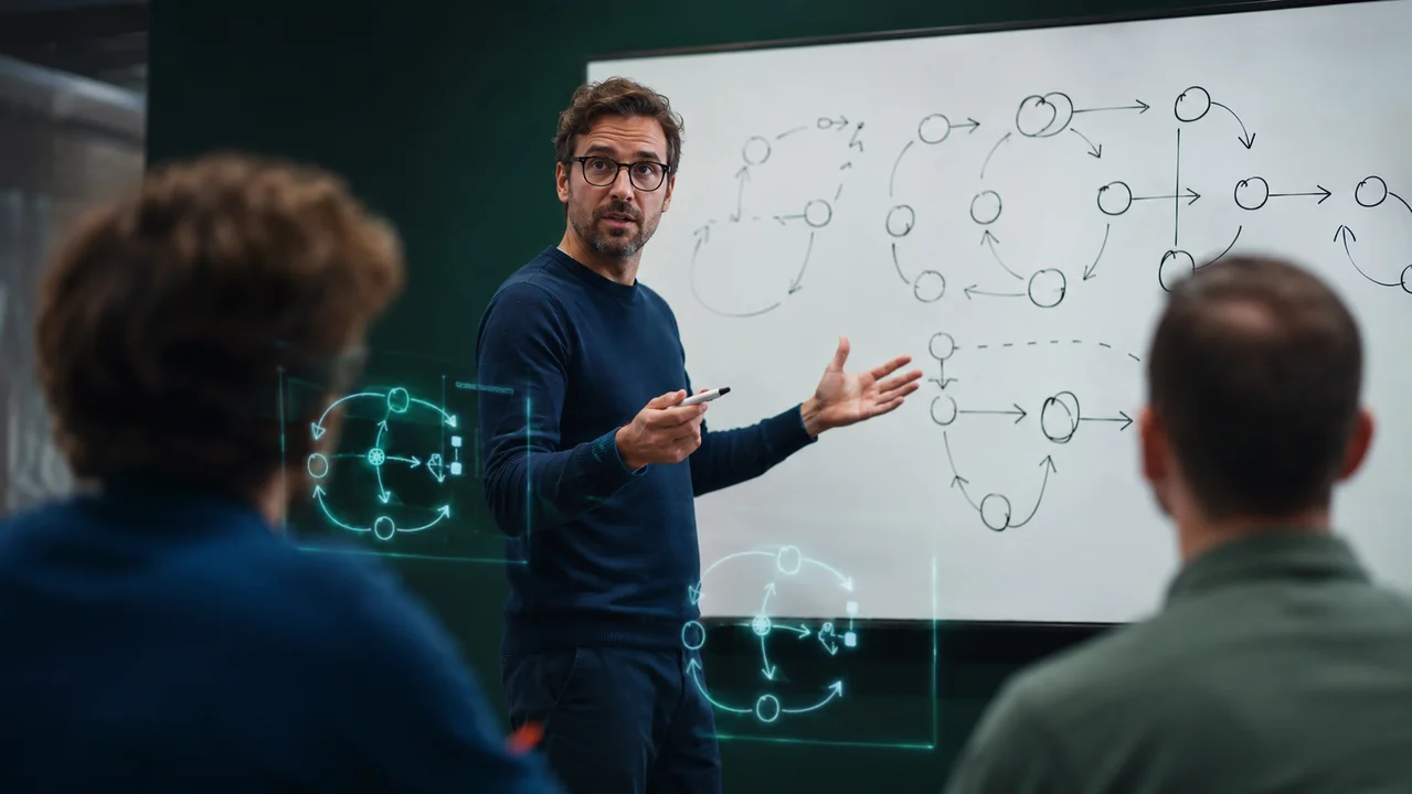 Agentic Workflows Grundkurs — Wie KI-Agenten arbeiten — Vom Workflow-Denken zum Agent-Denken (Cover)